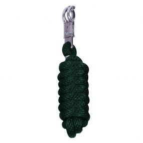 Lead rope with panic clip Dark green 2.00m