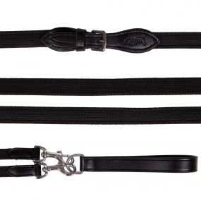 Draw reins Basic pro anti-slip Black Full