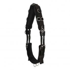 Lunging girth Padded Black Full