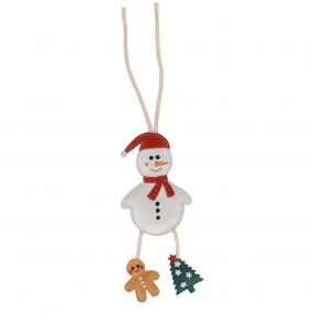 Horse Toy Christmas Snowman