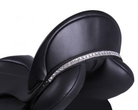 Saddle jewel Sharina Black/silver Full