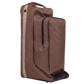 Combi boots-helmet bag Brown/beige