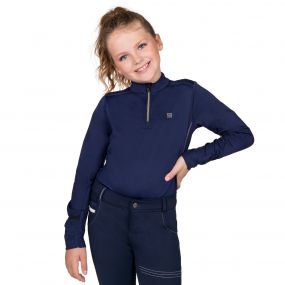 Instant heating shirt Loua Junior Navy 164