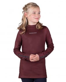 Instant heating shirt Qiara Junior Burgundy 164