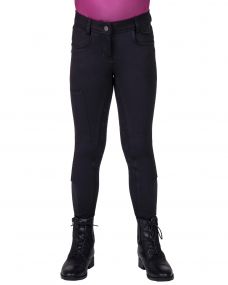 Breeches Djune Junior full grip Black 176